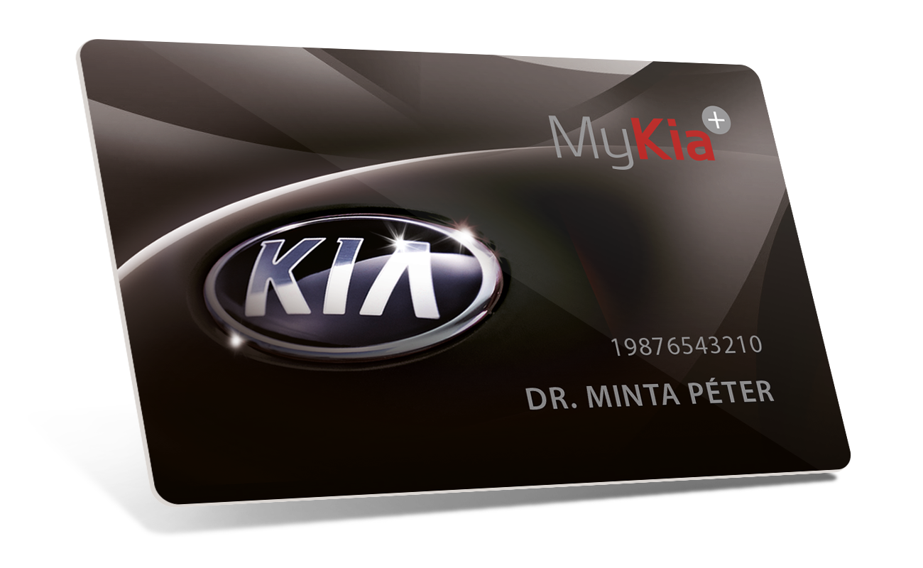 MyKia+ kártya