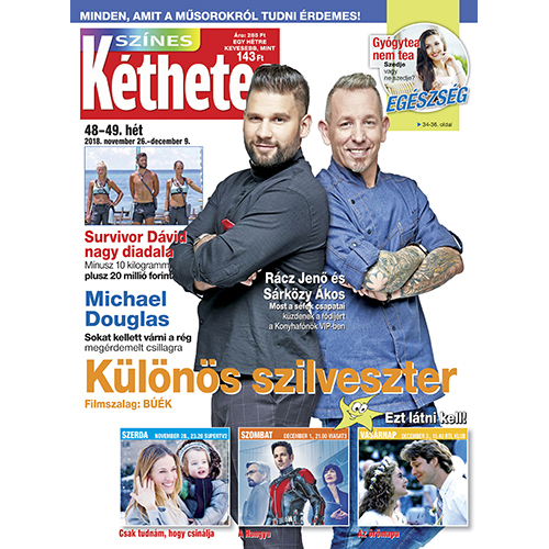 Színes Kéthetes Tévéműsor 1 éves előfizetés